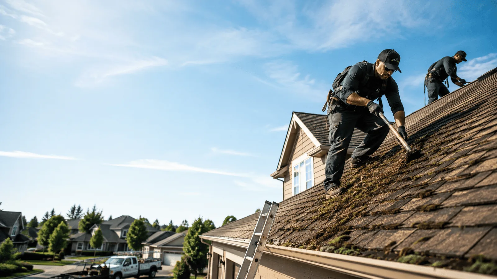 Roof Moss Removal in Shamokin, PA near me